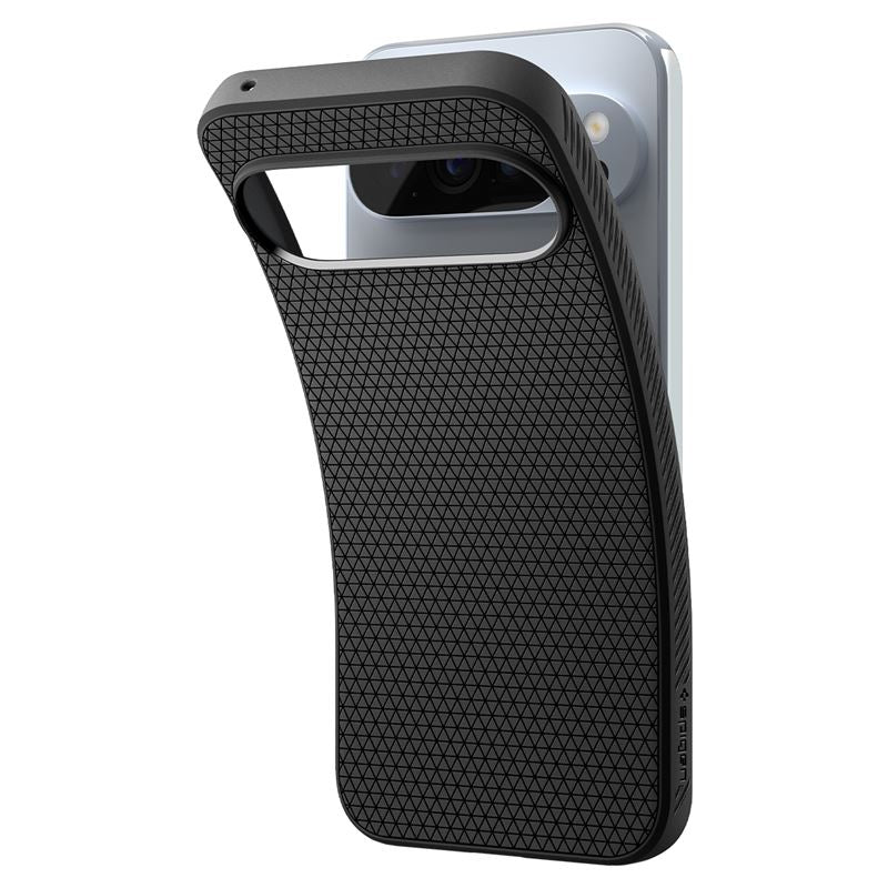 Spigen Liquid Air, matte black - Google Pixel 10 Pro XL
