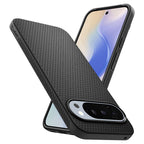 Spigen Liquid Air, matte black - Google Pixel 10 Pro XL