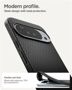 Spigen Liquid Air, matte black - Google Pixel 10 Pro XL