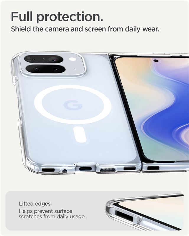 Spigen Ultra Hybrid MagSafe, clear white - Google Pixel 10 Pro Fold