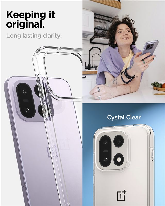 Spigen Ultra Hybrid, crystal clear - OnePlus 15