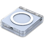 Spigen Ultra Hybrid Pro MagSafe, clear white - Samsung Galaxy Z Flip7 FE/Flip 6