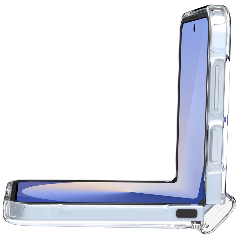 Spigen Ultra Hybrid Pro MagSafe, clear white - Samsung Galaxy Z Flip7 FE/Flip 6