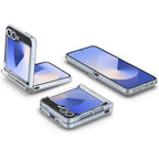Spigen Ultra Hybrid Pro MagSafe, clear white - Samsung Galaxy Z Flip7 FE/Flip 6