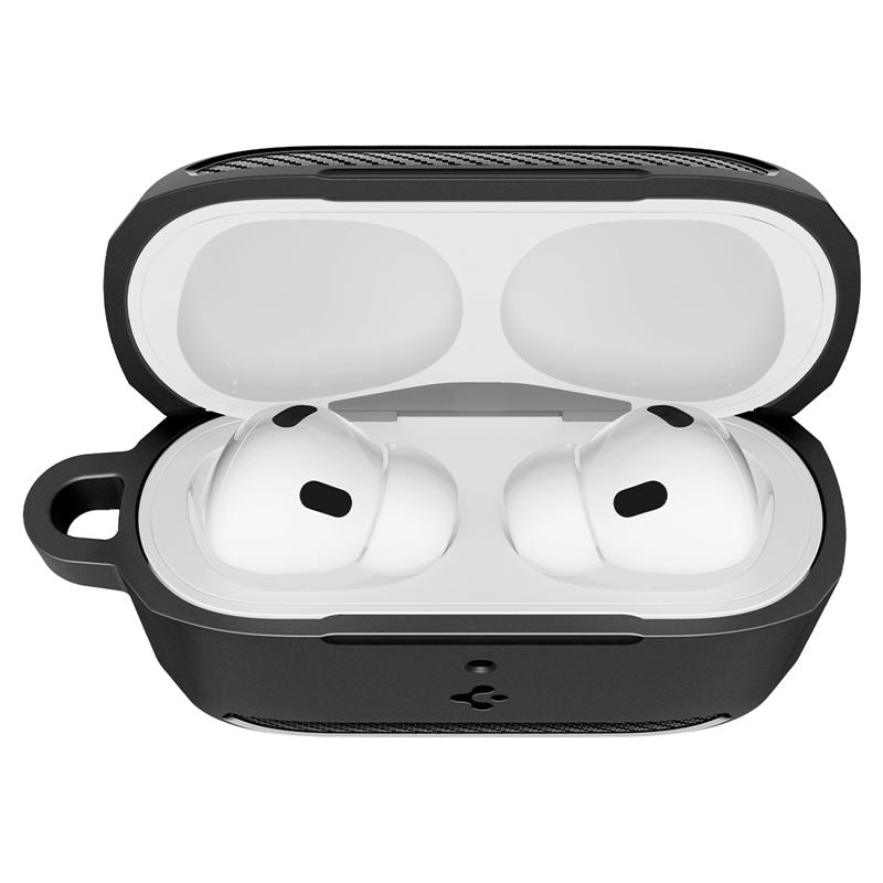 Spigen Rugged Armor, matte black - AirPods Pro 3