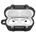 Spigen Lock Fit, matte black - AirPods Pro 3