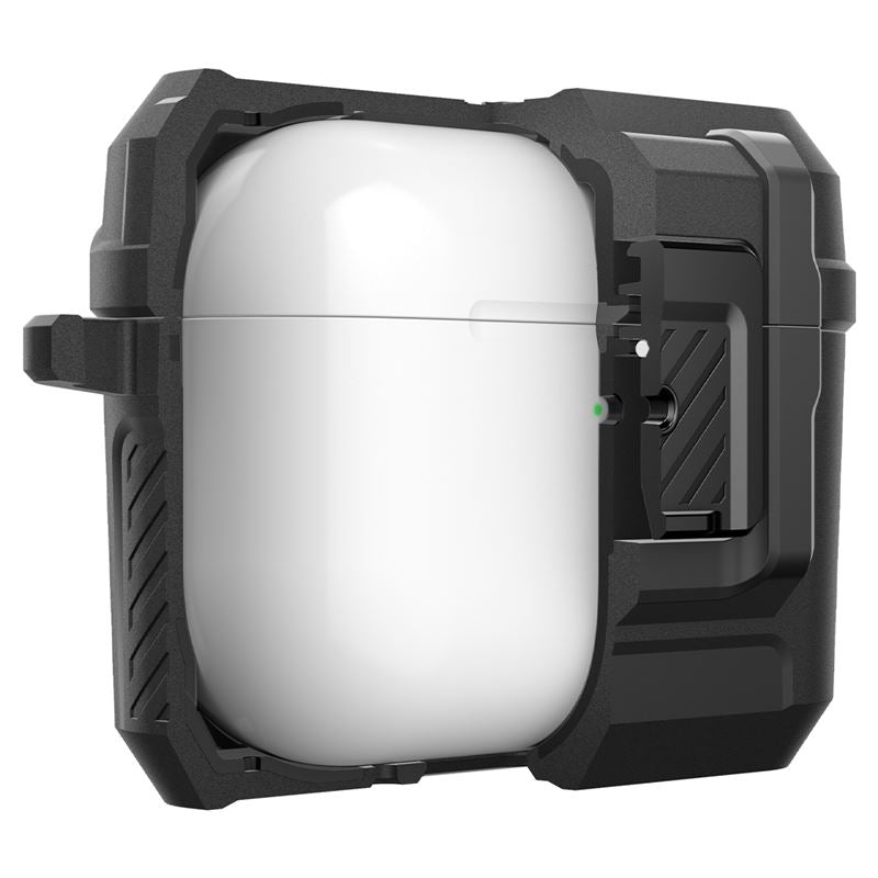 Spigen Lock Fit, matte black - AirPods Pro 3