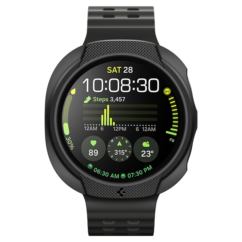 Spigen Liquid Air, matte black - Samsung Galaxy Watch 9/8 40mm