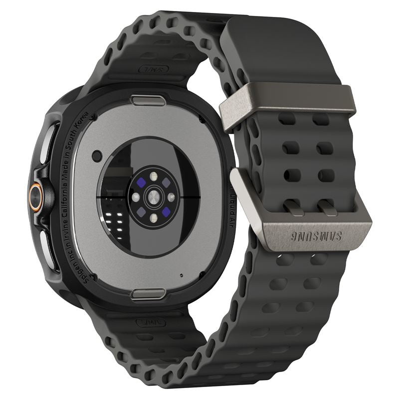Spigen Liquid Air, matte black - Samsung Galaxy Watch 8 Classic (46mm)