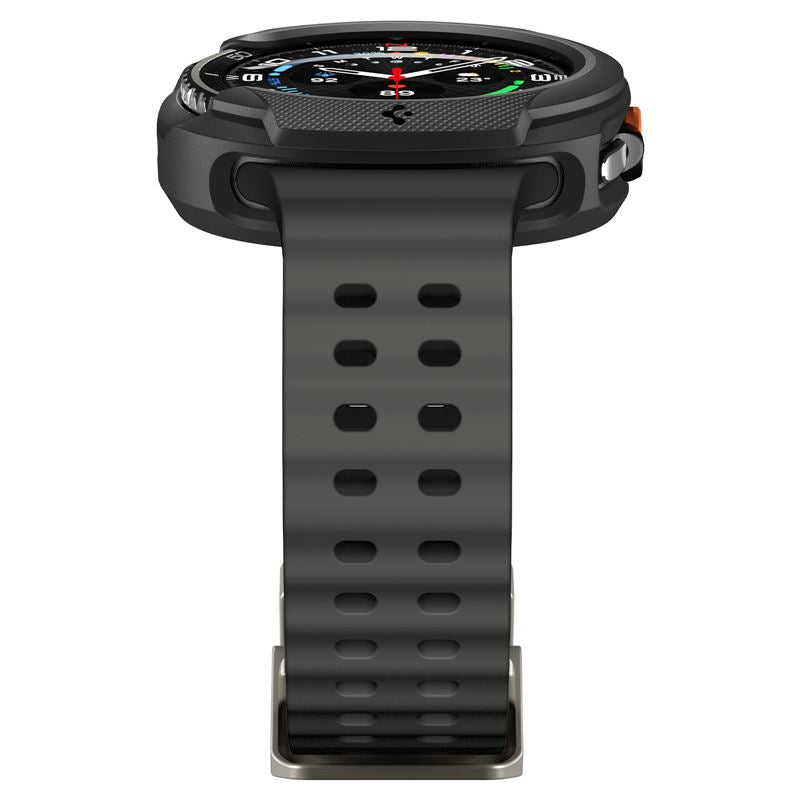 Spigen Liquid Air, matte black - Samsung Galaxy Watch 8 Classic (46mm)