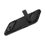 Spigen Parallax S MagSafe, matná čierna – iPhone 17 Pro Max