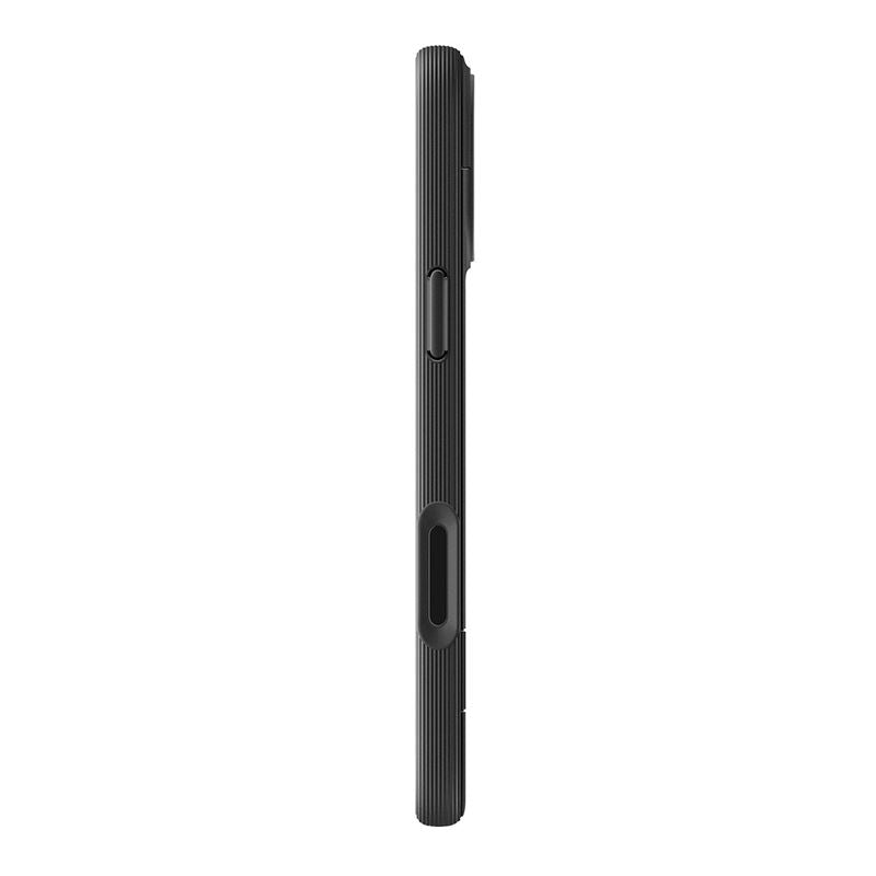 Spigen Parallax S MagSafe, matná čierna – iPhone 17 Pro Max