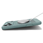 Spigen Parallax S MagSafe, sage green - iPhone 17 Pro Max