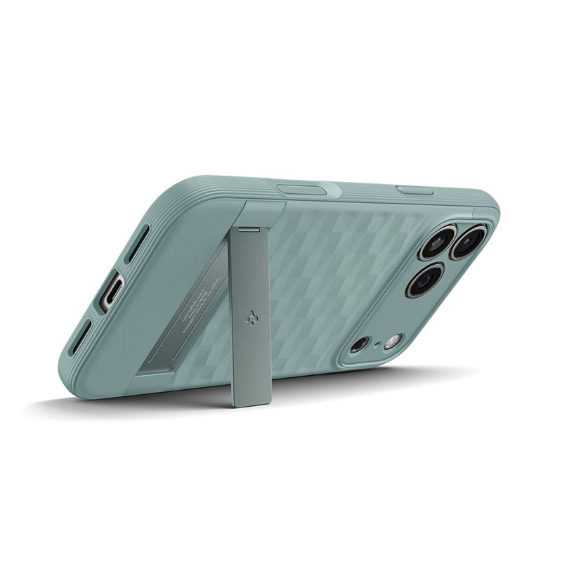 Spigen Parallax S MagSafe, sage green - iPhone 17 Pro Max