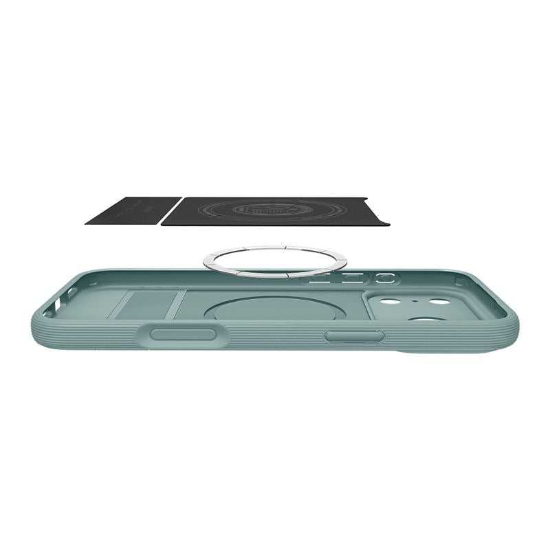 Spigen Parallax S MagSafe, sage green - iPhone 17 Pro Max