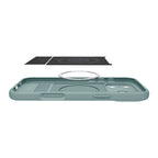Spigen Parallax S MagSafe, sage green - iPhone 17 Pro Max