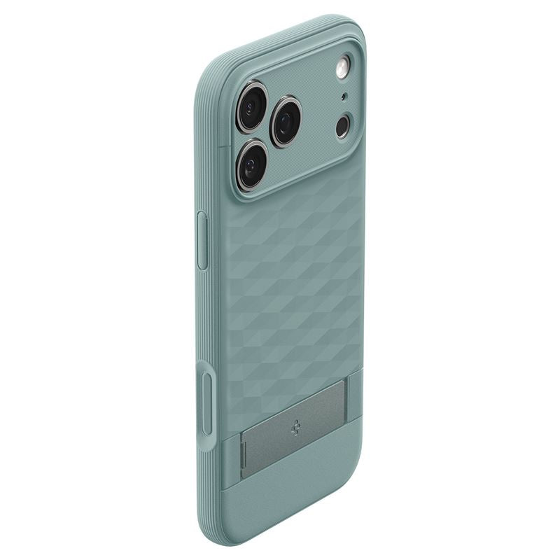 Spigen Parallax S MagSafe, sage green - iPhone 17 Pro Max