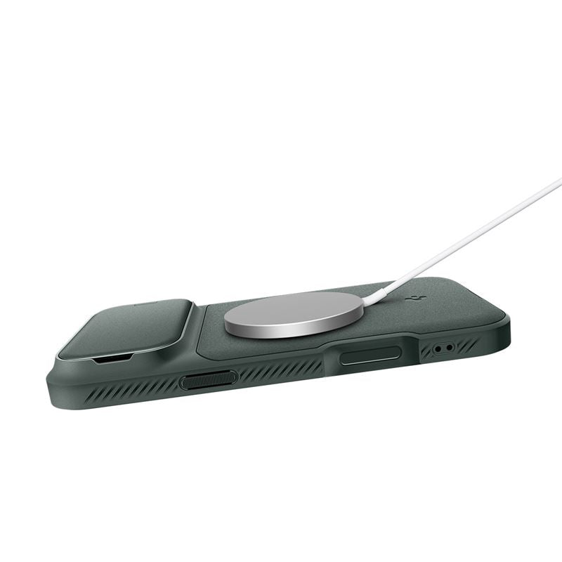 Spigen Optik Armor MagSafe, abyss green - iPhone 17 Pro