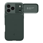 Spigen Optik Armor MagSafe, abyss green - iPhone 17 Pro