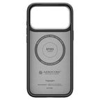 Spigen Enzo Aramid T, čierny strieborný – iPhone 17 Pro