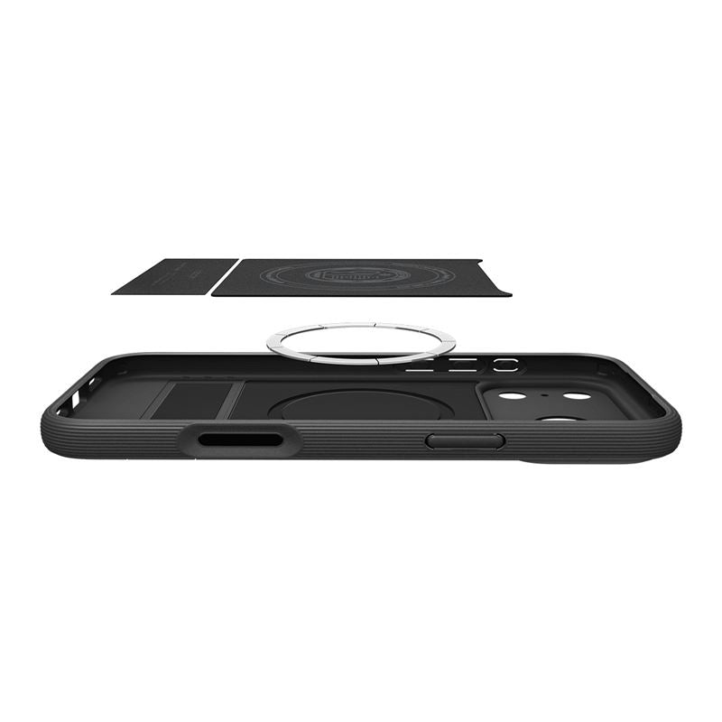 Spigen Parallax S MagSafe, matte black - iPhone 17 Pro