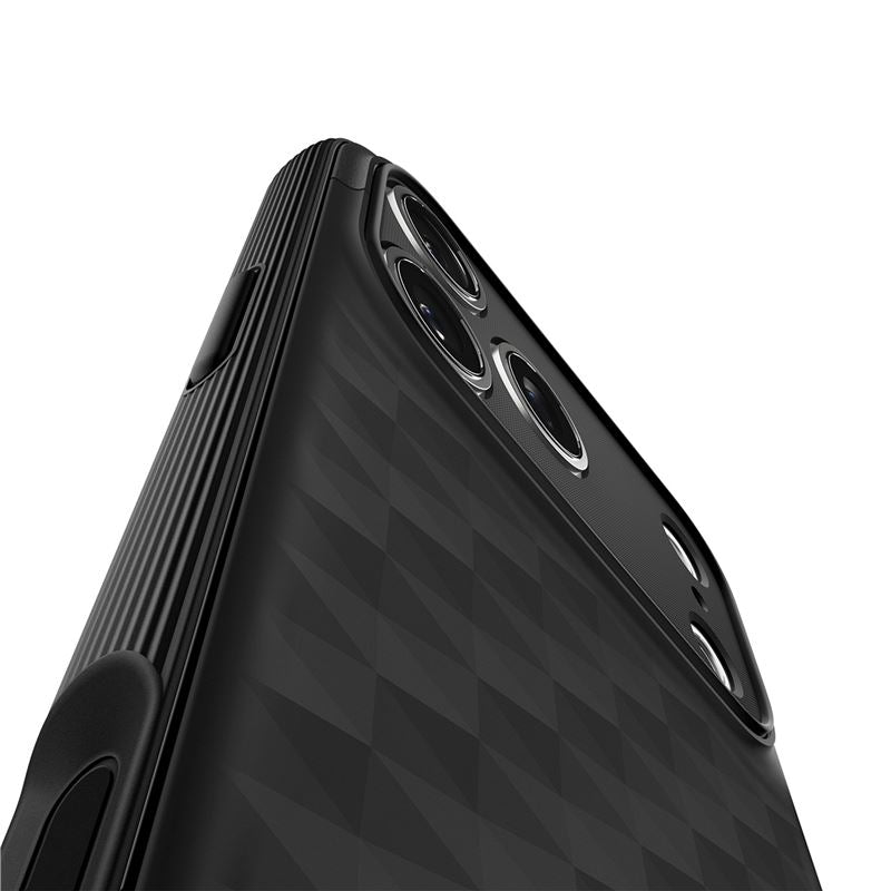 Spigen Parallax S MagSafe, matte black - iPhone 17 Pro