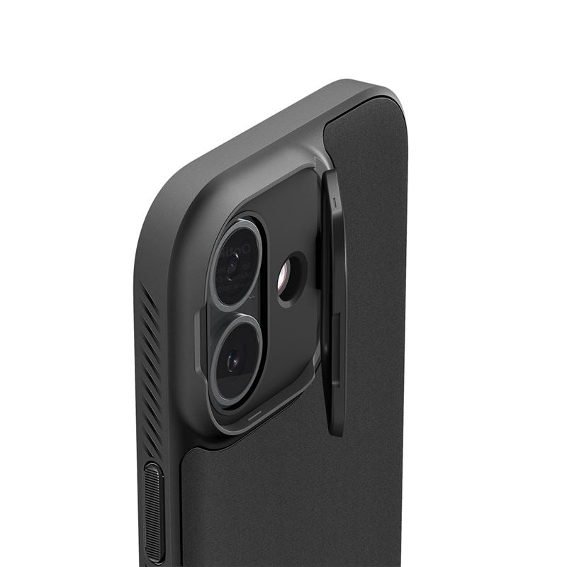 Spigen Optik Armor MagSafe, black - iPhone 17