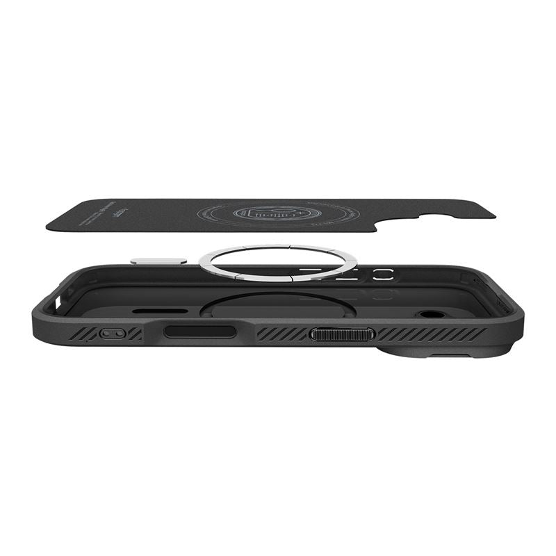 Spigen Optik Armor MagSafe, black - iPhone 17