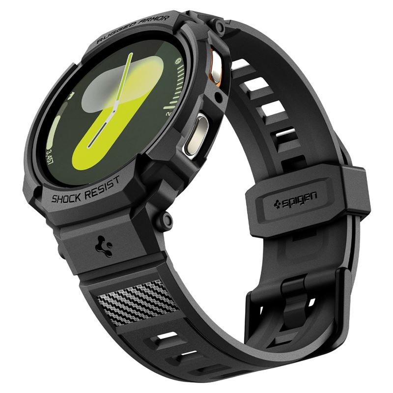 Spigen Rugged Armor Pro, matte black - Samsung Galaxy Watch 9/8 40mm
