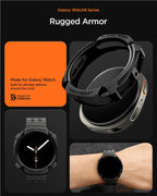 Spigen Rugged Armor, matná čierna - Samsung Galaxy Watch 9/8 44mm