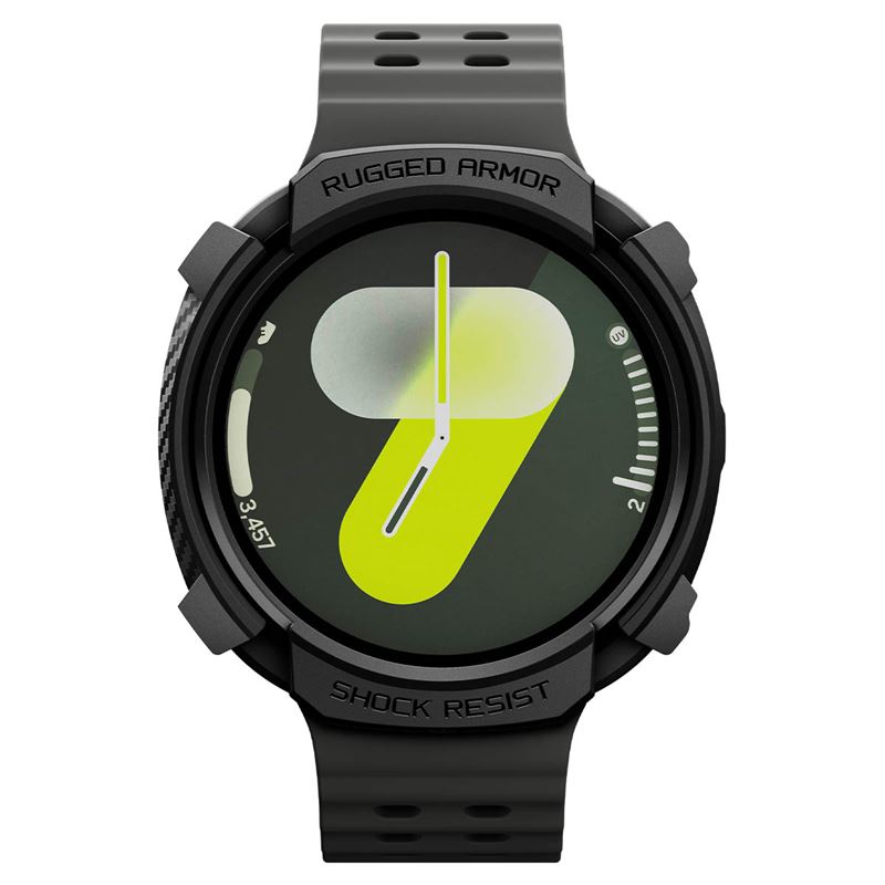 Spigen Rugged Armor, matná čierna - Samsung Galaxy Watch 9/8 44mm