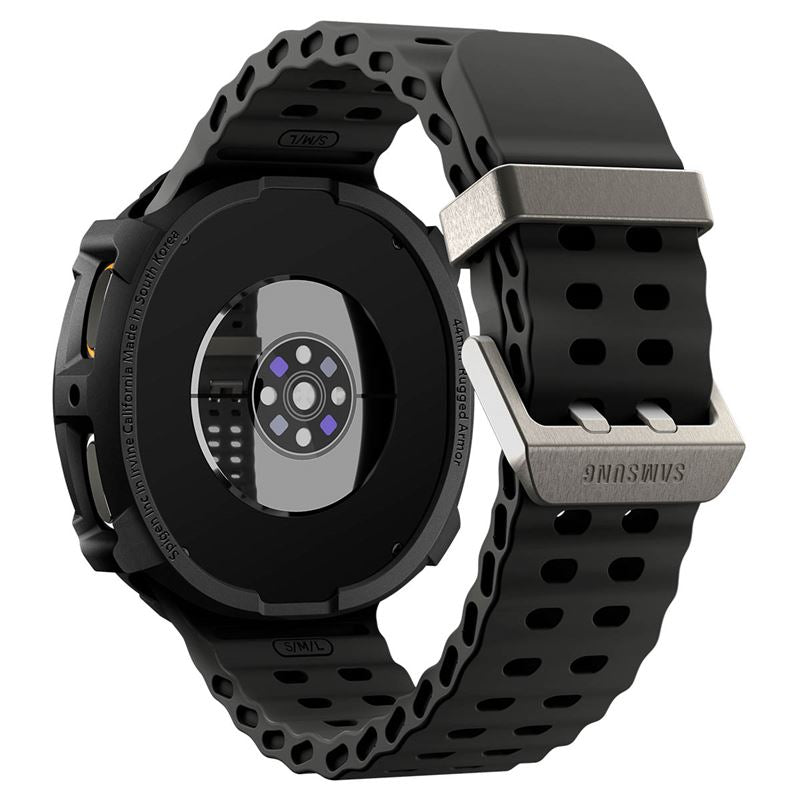 Spigen Rugged Armor, matná čierna - Samsung Galaxy Watch 9/8 44mm