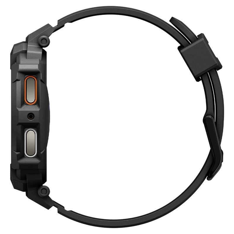 Spigen Rugged Armor Pro, matte black - Samsung Galaxy Watch 9/8 44mm