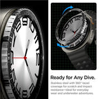 Spigen Bezel Tune (Diver), black - Samsung Galaxy Watch 9/8 44mm