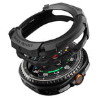 Spigen Rugged Armor, matná čierna – Samsung Galaxy Watch 8 Classic (46mm)