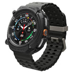 Spigen Rugged Armor, matná čierna – Samsung Galaxy Watch 8 Classic (46mm)