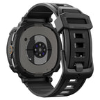 Spigen Rugged Armor Pro, matte black - Samsung Galaxy Watch 8 Classic (46mm)