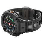 Spigen Rugged Armor Pro, matte black - Samsung Galaxy Watch 8 Classic (46mm)