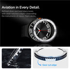 Spigen Bezel Tune (Pilot), silver - Samsung Galaxy Watch 8 Classic 46mm
