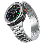 Spigen Bezel Tune (Pilot), silver - Samsung Galaxy Watch 8 Classic 46mm