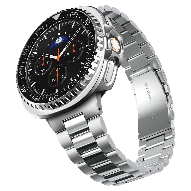 Spigen Bezel Tune Pro (Diver), black - Samsung Galaxy Watch 8 Classic 46mm