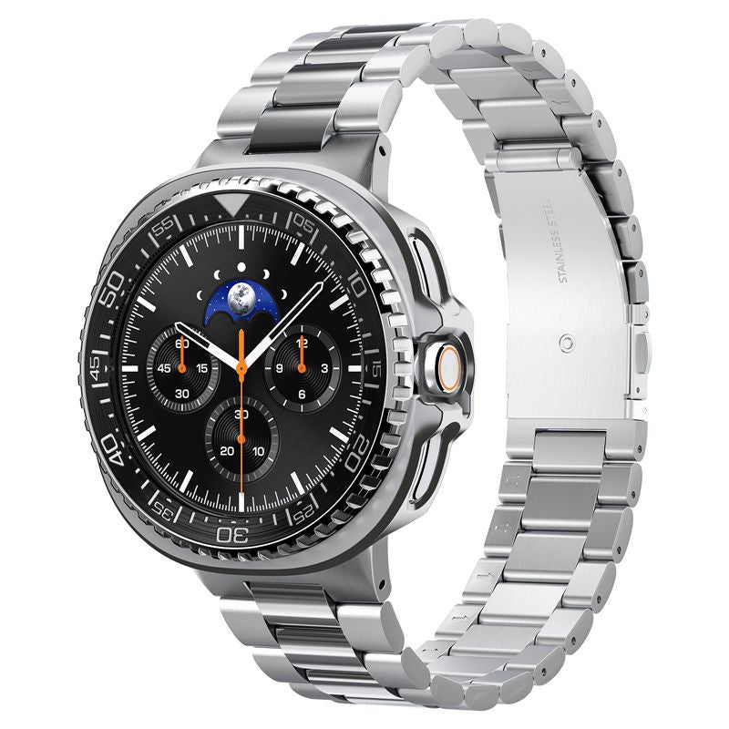 Spigen Bezel Tune Pro (Diver), black - Samsung Galaxy Watch 8 Classic 46mm