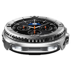 Spigen Bezel Tune Pro (Pilot), silver - Samsung Galaxy Watch 8 Classic 46mm