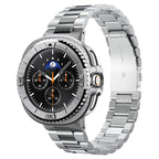 Spigen Bezel Tune Pro (Pilot), silver - Samsung Galaxy Watch 8 Classic 46mm