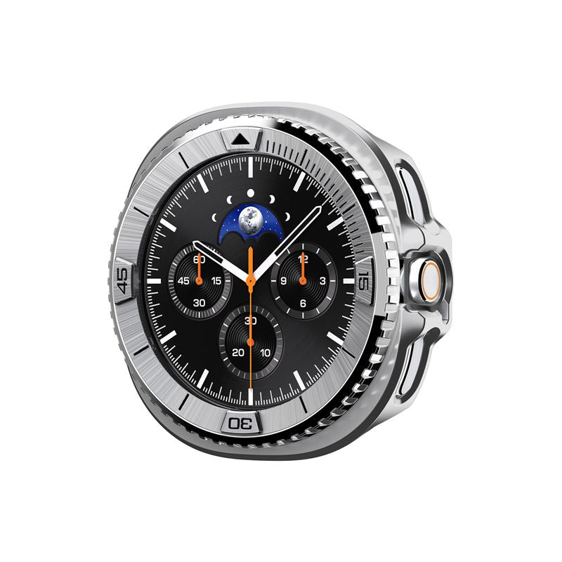 Spigen Bezel Tune Pro (Pilot), silver - Samsung Galaxy Watch 8 Classic 46mm