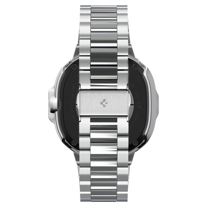 Spigen Bezel Tune Pro (Pilot), silver - Samsung Galaxy Watch 8 Classic 46mm