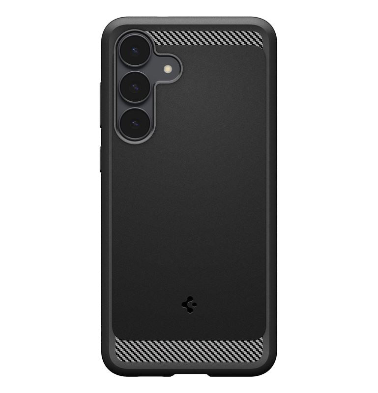 Spigen Rugged Armor, matte black - Samsung Galaxy S25 FE