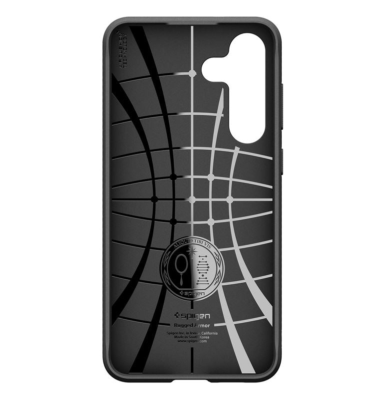 Spigen Rugged Armor, matte black - Samsung Galaxy S25 FE