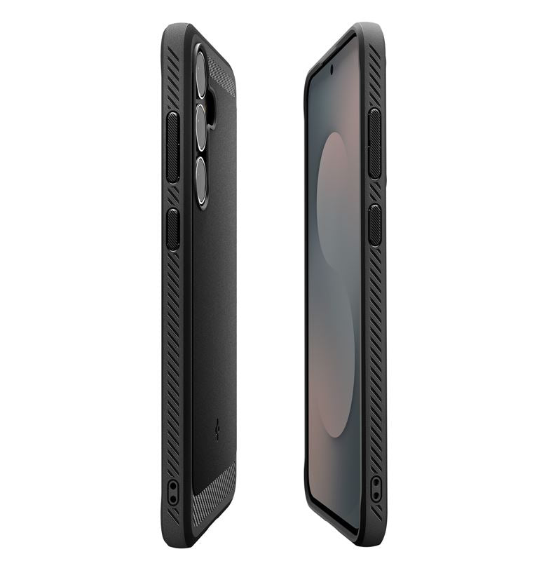 Spigen Rugged Armor, matte black - Samsung Galaxy S25 FE