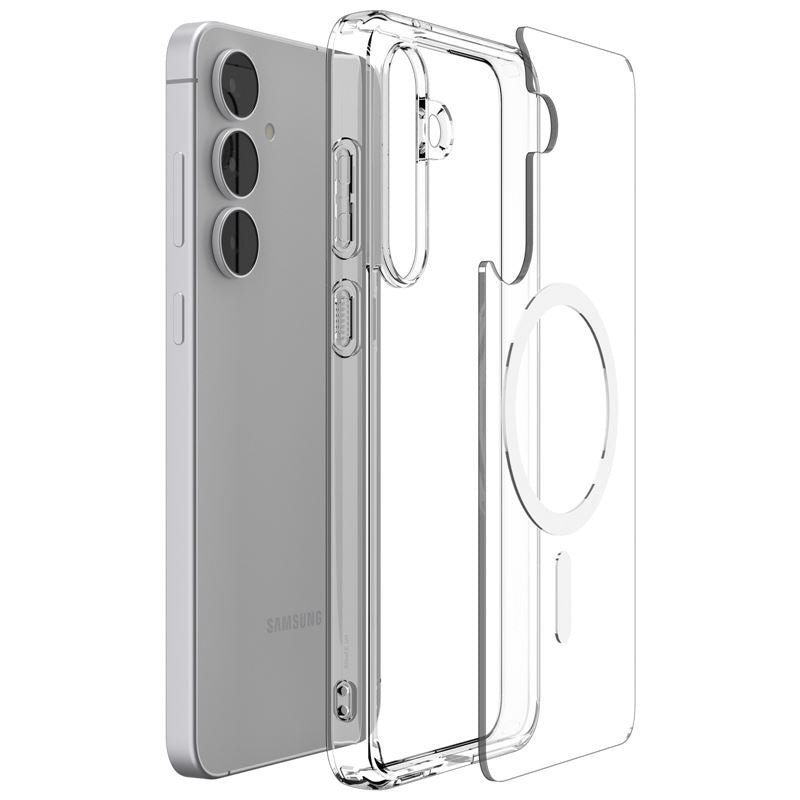 Spigen Ultra Hybrid MagSafe, čisto biela - Samsung Galaxy S25 FE